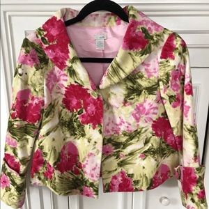 Anthropologie Odille Women’s Flowers Jacket Size 0